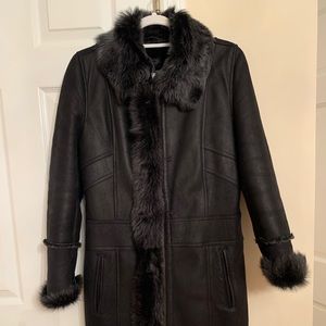 Shearling coat